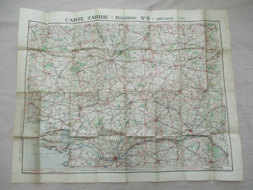 Carte ancienne taride - taride, bretagne