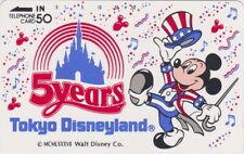 Télécarte JAPON - DISNEY - 5 YEARS TOKYO DISNEYLAND - MICKEY - JAPAN phonecard