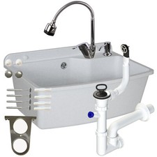 Lavabo plastique gris 61,5cm