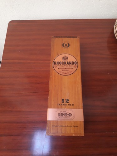Knockando caisse bois - knockando, pure