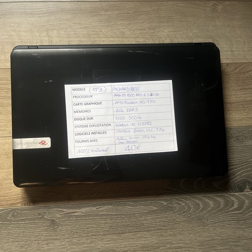 Ordinateur portable packard - ordinateur,