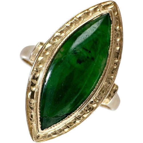 Bague jade style ancien - style,