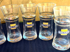 6 Verres de Bar à Pastis Publicitaire  " RICARD  "