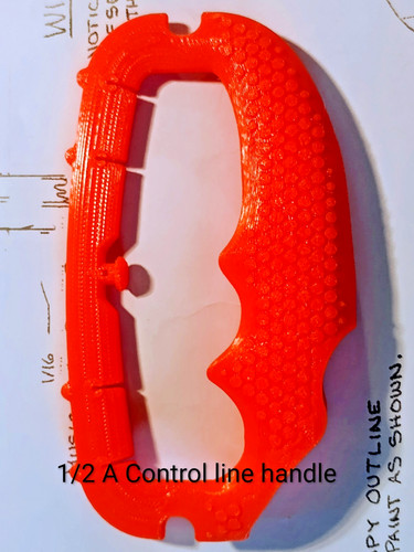 Control line handle for - control,