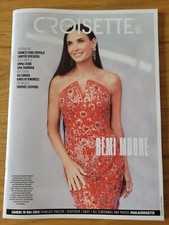 Magazine Gala Croisette Festival de Cannes Demi Moore 2024