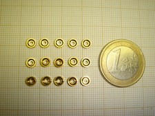 LOT DE 15 BOUCHONS LAITON POUR COMTOISE- PENDULE DE PARIS - RÉGULATEUR -CARTEL  