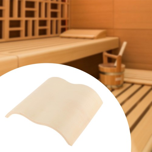 Appuie tête sauna bois - de, en
