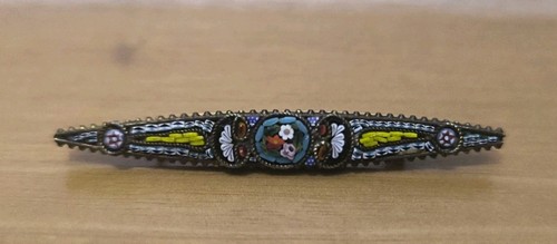 Broche micro mosaïque - en,
