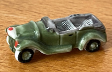 Fève Petit Voiture Verte Open Car ❤️ Galette des Rois French charm !