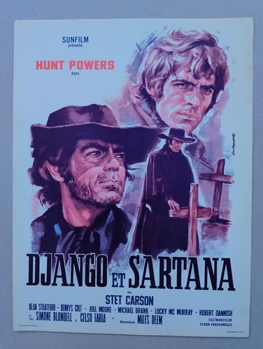 Pressbook django et sartana - pressbook,