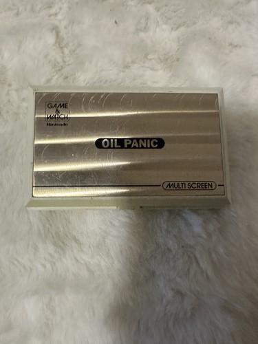 Nintendo game watch oil - game, panic
