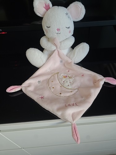 Doudou mouchoir simba souris - doudou,