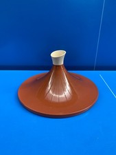 TAJINE ELECTRIQUE TEFAL PIECE CLOCHE DESSU EN TERRE CUITE RECHANGE COMME NEUF N2