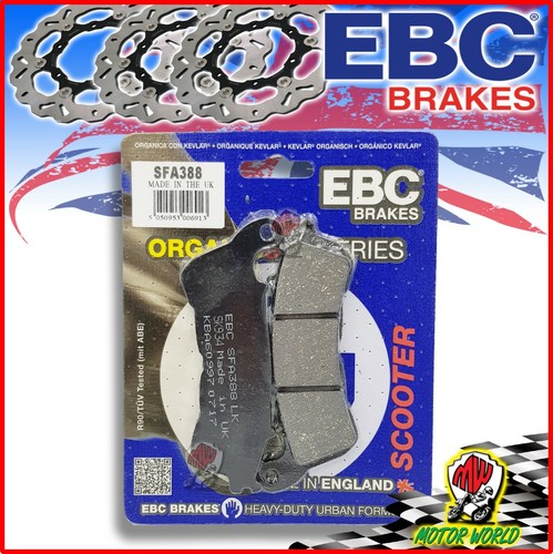 Plaquettes frein avant ebc - plaquettes,