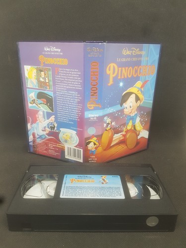 Vhs pinocchio - vhs,