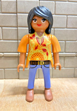 PLAYMOBIL Personnage Femme Jean T-shirt Bottines 29 - pour CUSTOM RARE VINTAGE