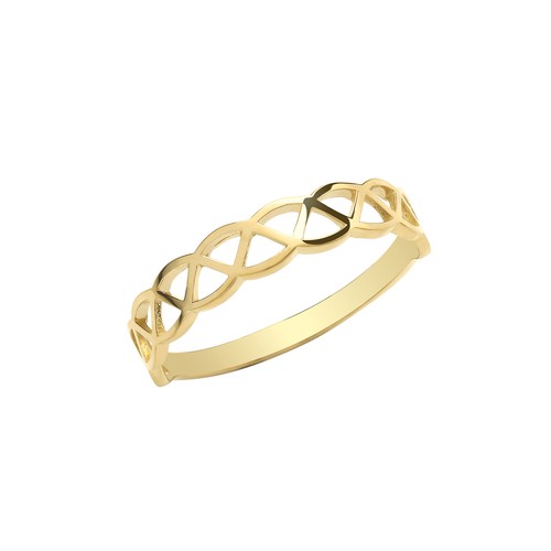 Bague femme jaune k - femme,