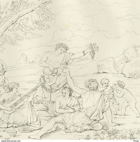 Nicolas poussin bacchanale - poussin,