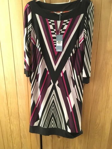 Robe manches 4 - 3/4, motif