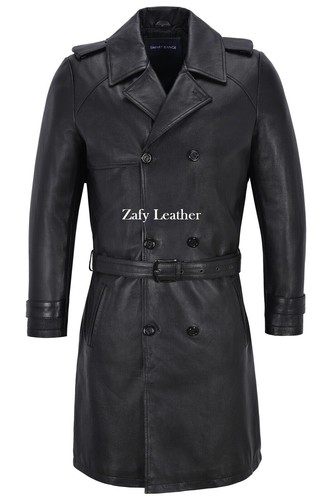 Homme cuir longueur genou - homme,