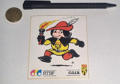 Autocollant mascotte jeux - autocollant,
