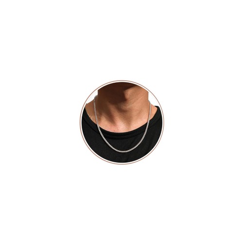 Collier homme argent - collier, argent,