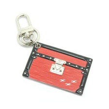 Porte-clés Louis Vuitton Epi Petite Malle M00005 breloque en rouge et noir