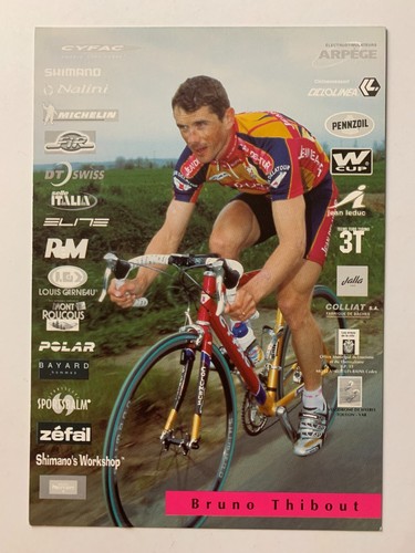 Carte photo cyclisme team - carte,