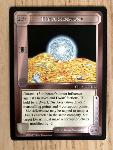 Meccg the arkenstone - the,