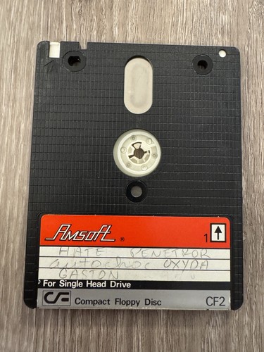 Une disquette amsoft amstrad - amsoft,