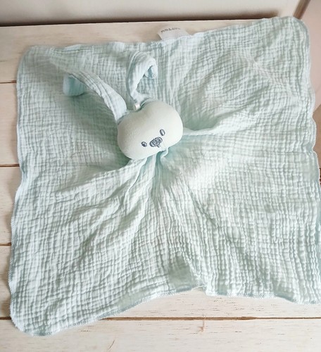 Nattou doudou carré lapin - nattou,
