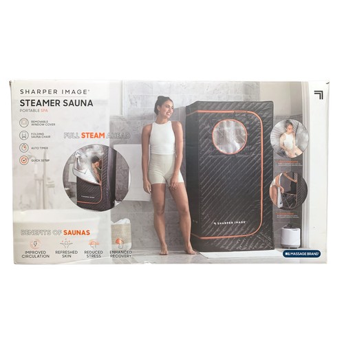 Sharper image steamer sauna - sharper,