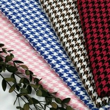 Pied-de-Poule Tissu Carreaux Plaid Robe Faisant Coussin Rideau Tapisserie NR9