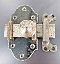 Ancien Verrou , Targette avec sa gâche en fer