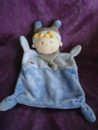Doudou plat garcon - doudou,