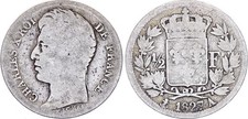 1/2 franc Charles X 1827 A