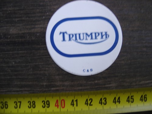 Autocollant sticker rond moto - autocollant,