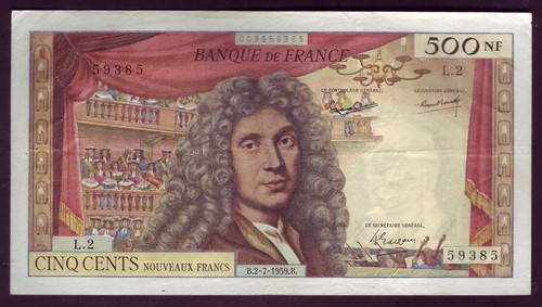 A15 billet 500 nouveaux - ,