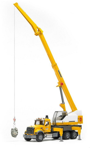Bruder camion mack avec grue - bruder,,