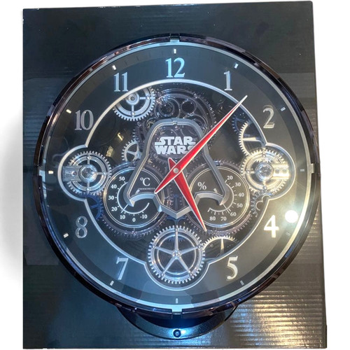 Thermomètre horloge murale - horloge,
