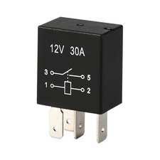 12V 30A 4PIN Relais 1pc Violet