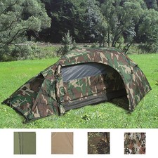 Mil-Tec Tente Individuelle Recom de Pêche Festival Camping 1 Personne Militaire