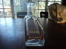 Carafe pichet Ricard anis verre bar bistrot vintage publicitaire