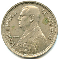 Monaco 20 francs Louis II 1947 n°4547