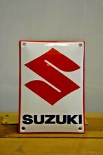 Plaque émaillée SUZUKI moto