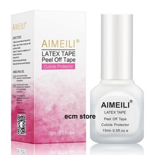 AIMEILI Liquide Latex Tape Base Coat Correcteurs de Vernis à Ongles 15 ml /EBUR