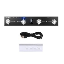 Contrôleur de pied MIDI 4 boutons Bluetooth Portable Page Turner USB pour