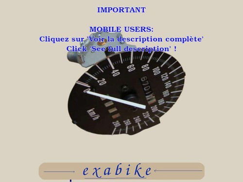 Compteur pour kawasaki gpz - compteur,