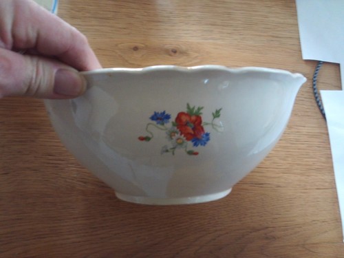 Rare ancien saladier - 1, salins