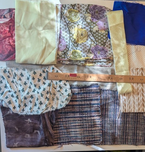 Lot chutes tissus - lot,